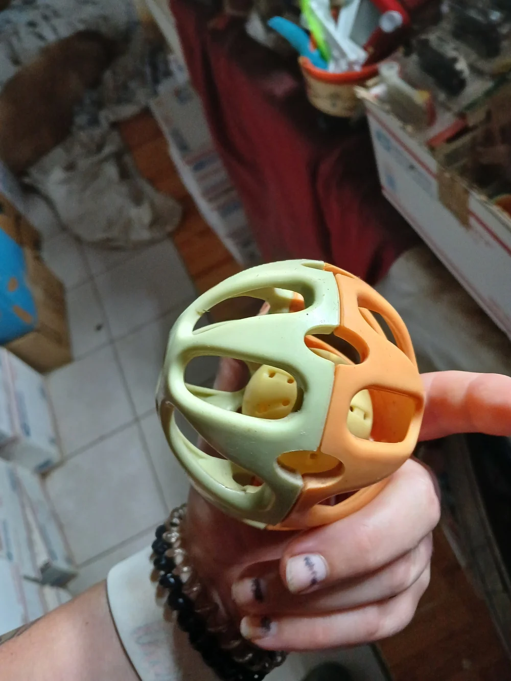 This is a Spark Create Imagine Rattle Ball,
